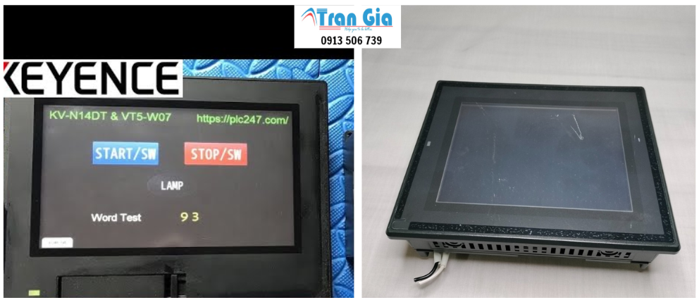 Công Ty sửa chữa màn hình Keyence lỗi cảm ứng, Bấm Cảm ứng không Ăn, Sửa Màn hình Liệt Cảm ứng và hướng dẫn cách sửa