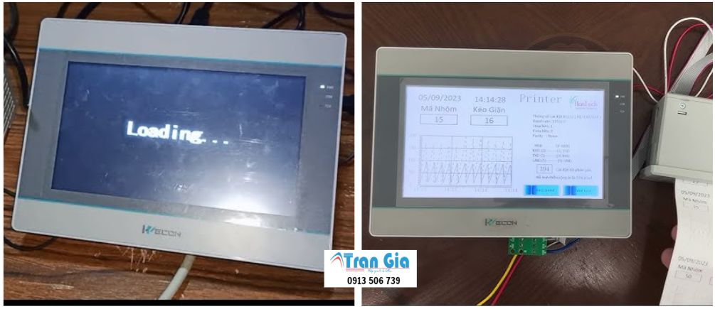 Công ty chuyên sửa chữa màn hình cảm ứng HMI Wecon, thay LCD màn hình cảm ứng HMI Wecon, nơi sửa chữa màn hình uy tín
