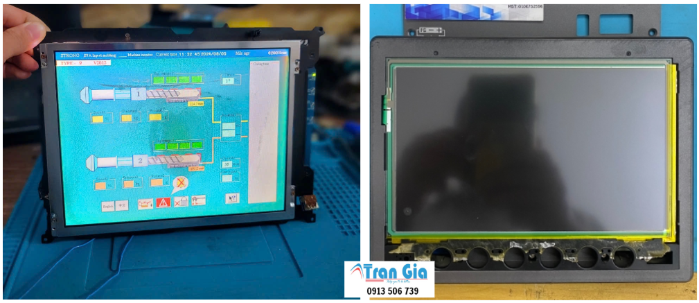 Nhận sửa chữa màn hình cảm ứng HMI PanelMater lỗi tấm LCD, bấm cảm ứng không ăn