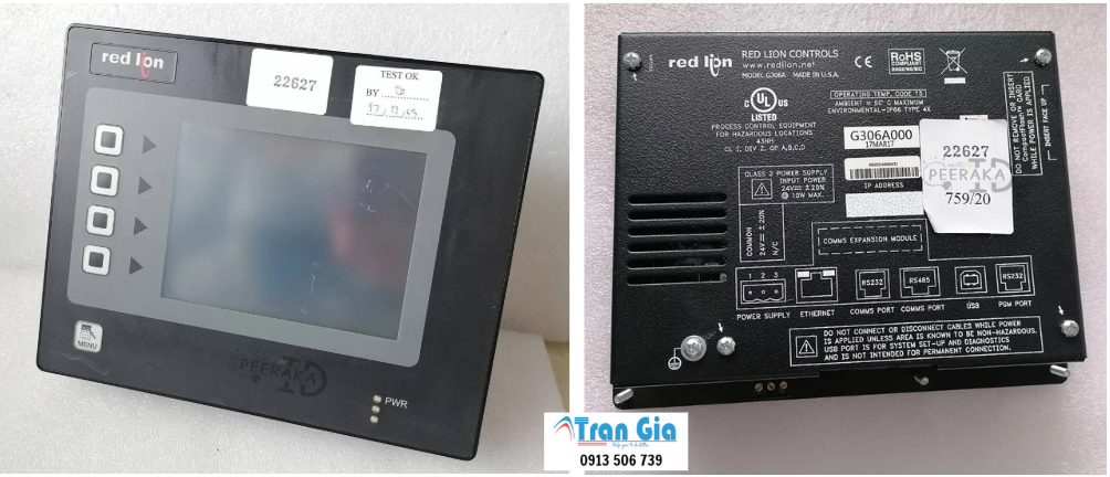 Chuyên sửa chữa màn hình cảm ứng HMI Red Lion lỗi cảm ứng, Bấm Cảm ứng không Ăn, Sửa Màn hình Liệt Cảm ứng tại TP Hồ Chí Minh