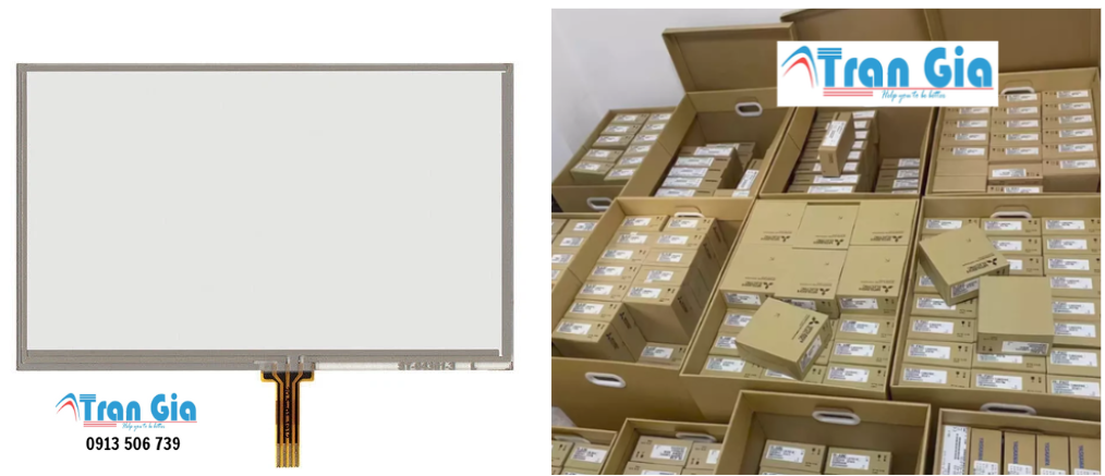 Tấm cảm ứng 4.3 inch/ kích thước 105x65mm/ cáp ra giữa cạnh dài giá cả phải chăng
