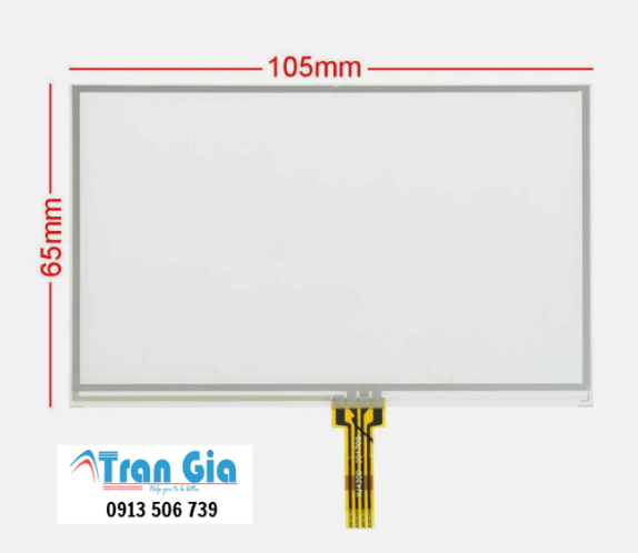 Tấm cảm ứng công nghiệp 4.3 inch kích thước 105x65mm chính ưu đãi hấp dẫn