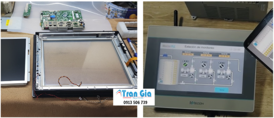 Dịch vụ sửa chữa màn hình HMI Wecon bị lỗi, liệt cảm ứng, sọc màn hình với giá ưu đãi