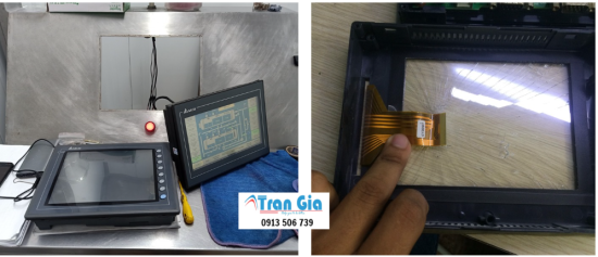 Công ty chuyên sửa màn hình cảm ứng HMI lỗi cảm ứng bấm không nhạy, bấm không ăn cần sửa gấp