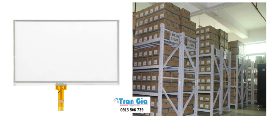 Tấm cảm ứng 4.3 inch/ kích thước 105x65mm/ cáp ra giữa cạnh dài giá cả phải chăng