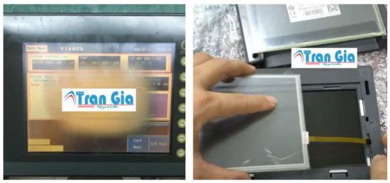 Địa chỉ sửa chữa màn hình HMI lỗi đang chạy màn hình bị tối đen do hư LCD hoặc hư board nguồn uy tín khu vực miền nam