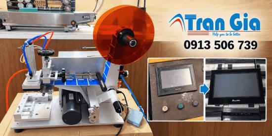 Sửa màn hình máy dán nhãn cảm ứng lúc được lúc không – Khắc phục lỗi HMI chập chờn