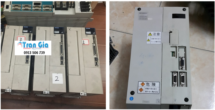 Servo Mitsubishi Lỗi AL 1A Motor combination error và cách sửa linh kiện chính hãng