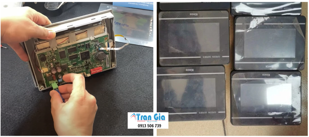 Chuyên nhận sửa chữa màn hình HMI Kinco Eview MT506T bảo hành linh kiện chính hãng 3-6 tháng