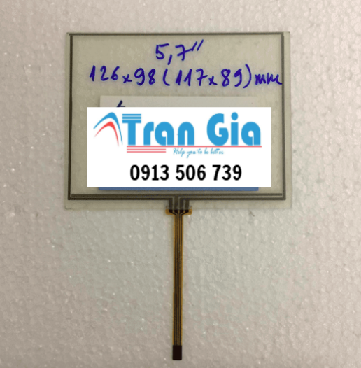 Tấm cảm ứng công nghiệp 5.7 inch / 126×98(117×89)mm giao hàng toàn quốc