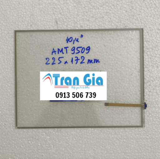 Tấm cảm ứng công nghiệp 10.4 inch AMT9509/ 225x172mm_ Cáp 4 chân 6.25mm chính hãng