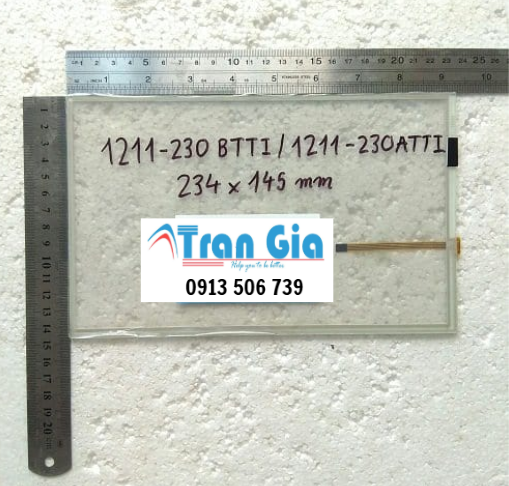 Tấm cảm ứng công nghiệp 10.4 inch máy tiện công nghiệp 1211-230 BTTI / 1211-230 ATTI chính hãng