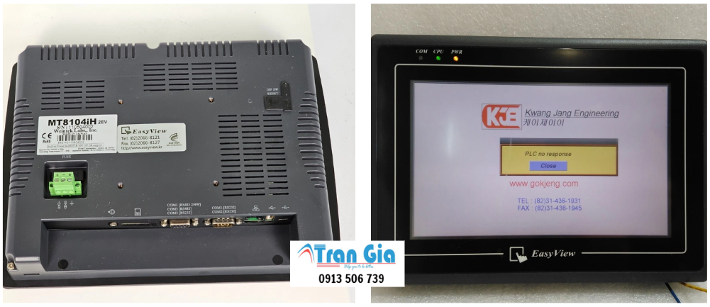 Chuyên sửa màn hình HMI Weintek Easyview MT6070iH 2EV uy tín toàn quốc