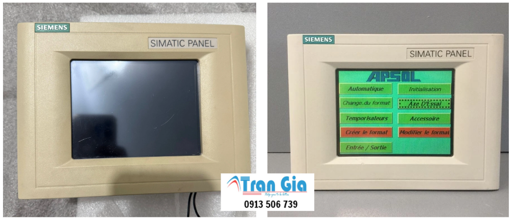 Công ty sửa HMI Siemens TP170B hư gương cảm ứng và bể vỏ với kinh nghiệm lâu năm