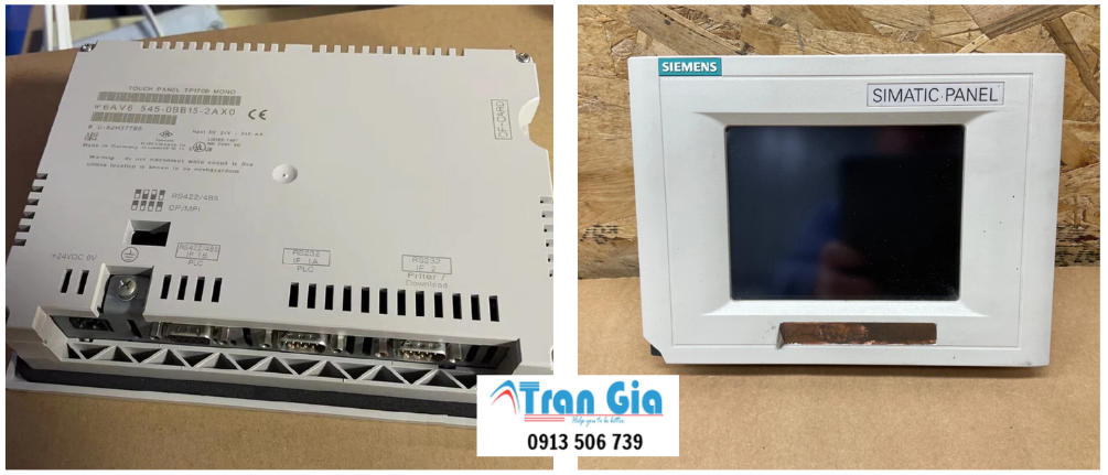 Công ty sửa HMI Siemens TP170B hư gương cảm ứng và bể vỏ với kinh nghiệm lâu năm
