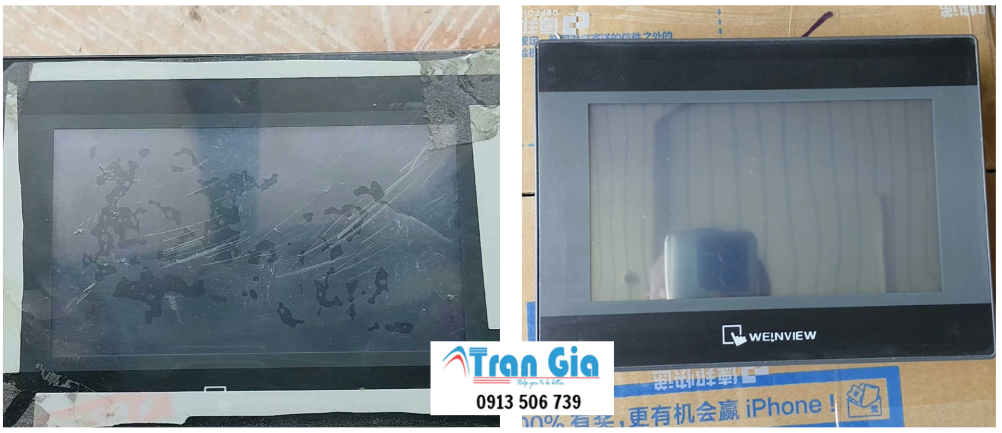 Công ty chuyên sửa màn hình HMI Weinview TK6070iP bảo hành 3-6 tháng toàn quốc
