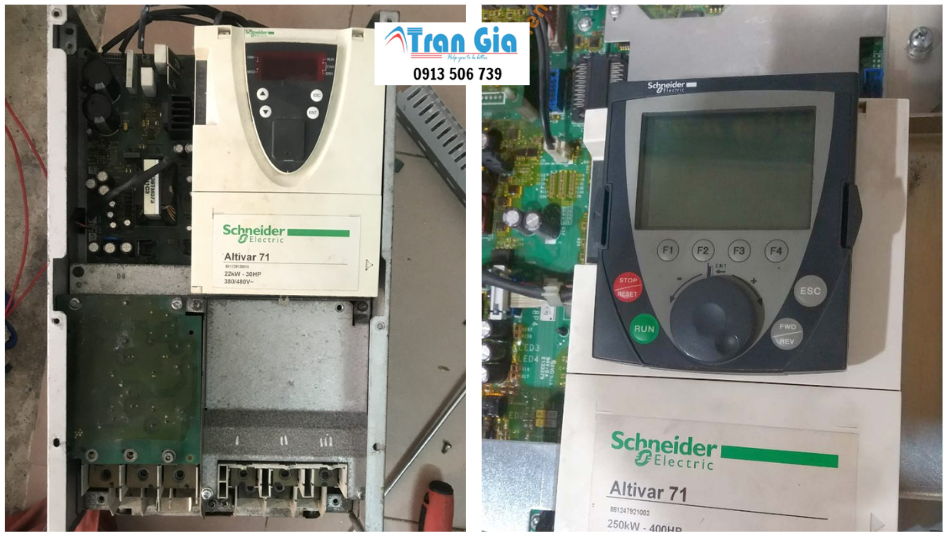 Sửa biến tần Schneider báo lỗi F010 ( Quá dòng) và cách sửa, xử lí lỗi nhanh với kinh nghiệm lâu năm