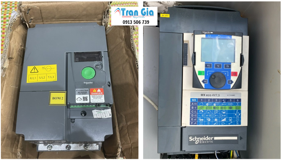 Sửa biến tần Schneider báo lỗi F012 (Xử lý quá tải) và cách sửa lấy ngay trong ngày, uy tín