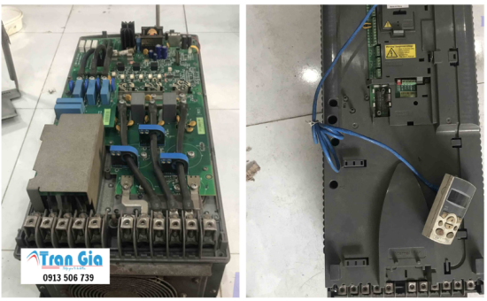 Sửa biến tần ABB báo lỗi A0005 (Báo lỗi cài đặt sai thông số) và cách sửa lấy trong ngày khu vực miền nam