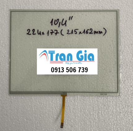 Tấm cảm ứng công nghiệp 10.4 inch / 224×177 ( 215×162 )mm giao hàng toàn quốc