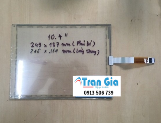 Tấm cảm ứng công nghiệp 10.4 inch 249×187 mm ( 216×164 mm ) chính hãng