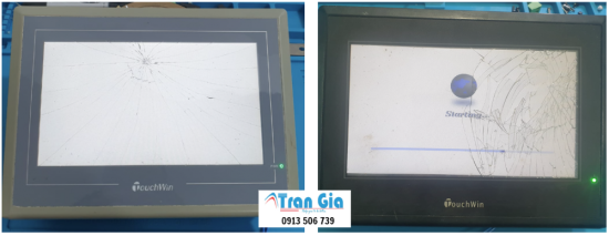 Chuyên sửa chữa, thay màn hình HMI Touchwin TH765-N hư hỏng, lấy trong ngày