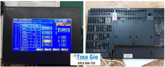 Công ty chuyên sảo hành và sửa chữa màn hình HMI Mitsubishi với linh kiện chính hãng