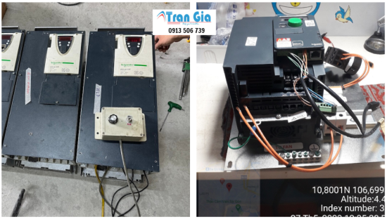 Sửa biến tần Schneider báo lỗi F010 ( Quá dòng) và cách sửa, xử lí lỗi nhanh với kinh nghiệm lâu năm