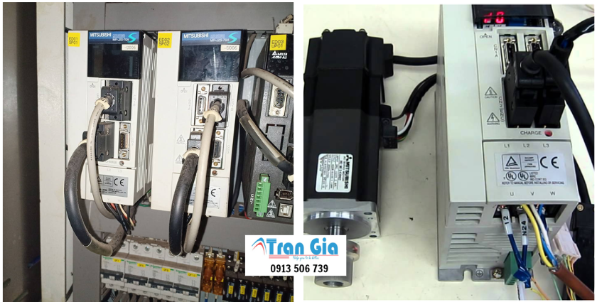 Sửa Servo Mitsubishi Lỗi AL 8E erial communication error và hướng dẫn cách sửa với đội ngũ kỹ thuật tay nghề cao
