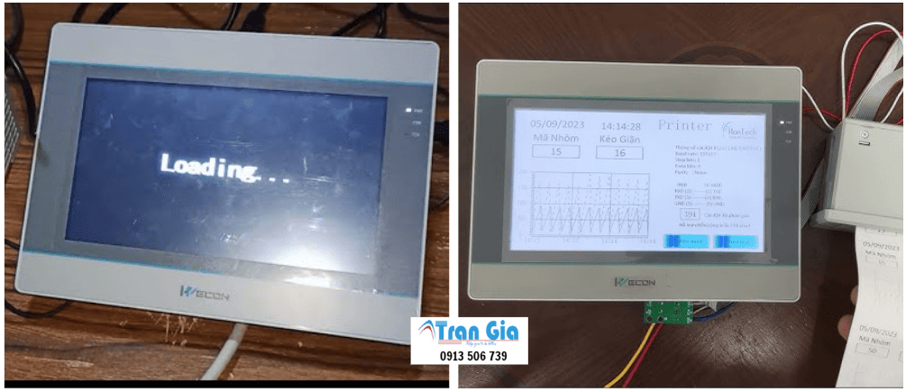 Công ty uy tín sửa màn hình HMI Wecon báo lỗi, thay tấm cảm ứng, LCD bảo hành toàn quốc lên đến 3 tháng