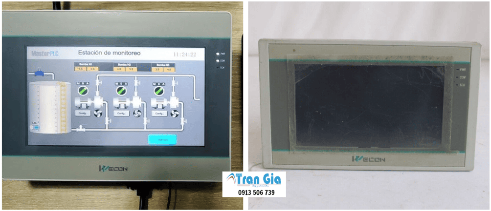 Công ty uy tín sửa màn hình HMI Wecon báo lỗi, thay tấm cảm ứng, LCD bảo hành toàn quốc lên đến 3 tháng