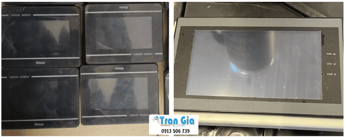 Bảo hành, thay linh kiện, sửa màn hình Kinco các lỗi màn hình hiển thị bị tối, đèn nền không sáng sửa lấy ngay trong vòng 24H
