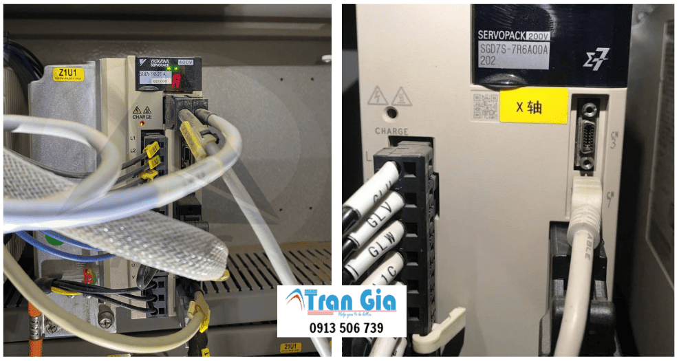 Sửa Servo Yaskawa báo lỗi 7Ab, hư hỏng nặng, xử lý gấp uy tín tại Việt Nam
