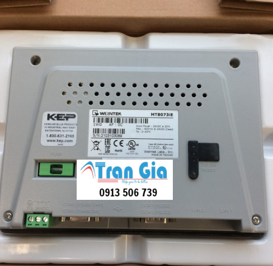 Màn hình cảm ứng HMI Weintek MT8073iE 7 Inch, 65000 Màu RS232, RS422, RS485, LANx2 giao hàng toàn quốc giá tốt