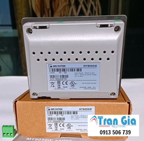 Màn hình cảm ứng Weintek MT8050iE - size 4.3 inch - tích hợp cổng enthernet - độ nhạy cao chính hãng