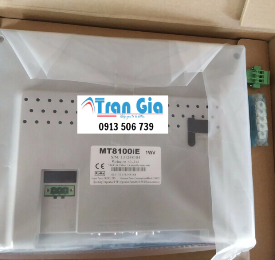 Màn hình weintek MT8100iE - 10 inch - 65000 màu- cổng enthernet chính hãng giao hàng toàn quốc