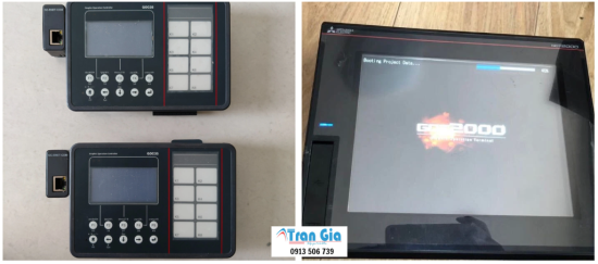 Công ty bảo hành, sửa chữa thay cảm ứng màn hình HMI Mitsubi shi, thay LCD màn hình cảm ứng Mitsubishi linh kiện chính hãng Công ty bảo hành, sửa chữa