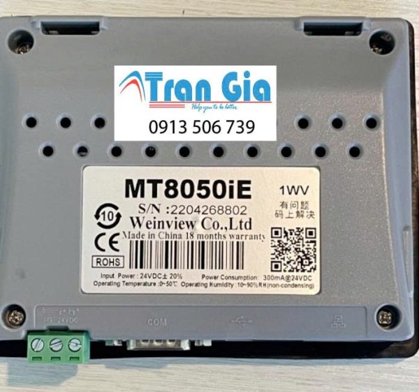 Chuyên cung cấp màn hình cảm ứng HMI Weintek MT8050iE 4.3 inch 24VDC giá ưu đãi