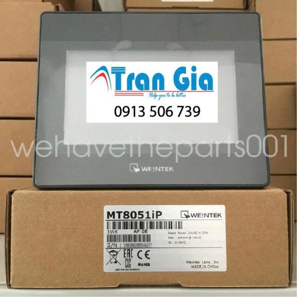 Chuyên cung cấp màn hình cảm ứng HMI Weintek MT8050iP 4.3 inch 24VDC giá ưu đãi