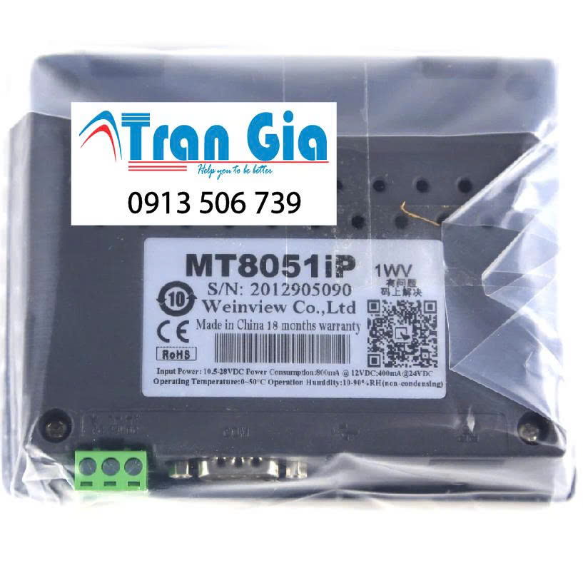 Chuyên cung cấp màn hình HMI weintek MT8051IP - 4.3 inch - 65000 màu giá ưu đãi