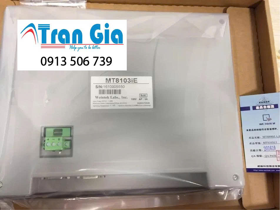 Chuyên cung cấp màn hình HMI weintek MT8101IE - 10 inch - 65000 màu giá ưu đãi