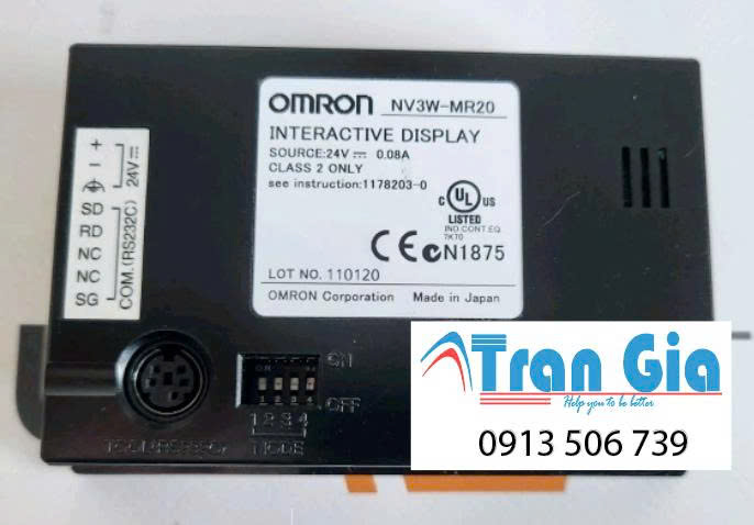 Chuyên cung cấp màn hình cảm ứng HMI OMRON NV3W-MR20 giá ưu đãi