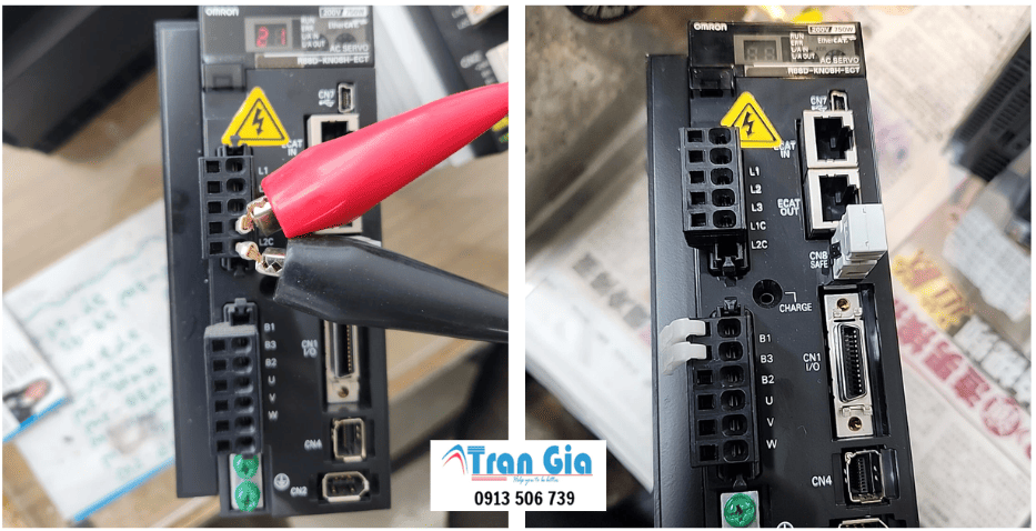 Công Ty Sửa chữa Servo Omron Không Lên nguồn, Không lên hình bảo hành xử lý nhanh trong 24H giá ưu đãi