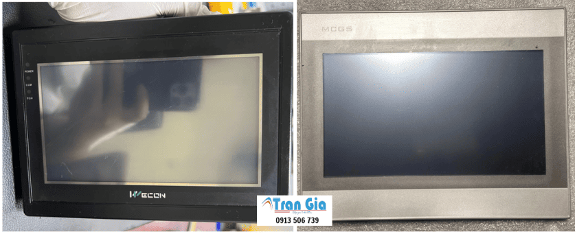 Chuyên sửa màn hình cảm ứng HMI điều khiển máy trộn bột Serial: 1104 Lỗi mất tín hiệu ra chân 3 ( lỗi cũ ) linh kiện chính hãng