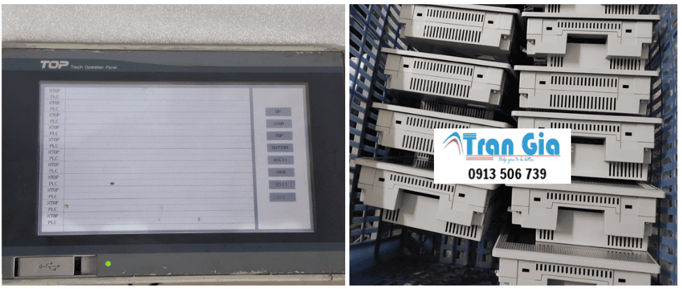 Trung tâm sửa màn hình cảm ứng HMI M2I XTOP08TV-ED Serial: 0104 Lỗi mất hiển thị uy tín bảo hành toàn quốc