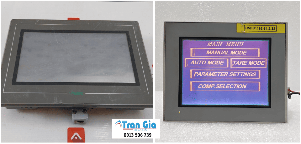 Chuyên sửa màn hình HMI ASK Model: AST-070THE1B Serial: 1462 Lỗi hiển thị chập chờn, dịch vụ tốt