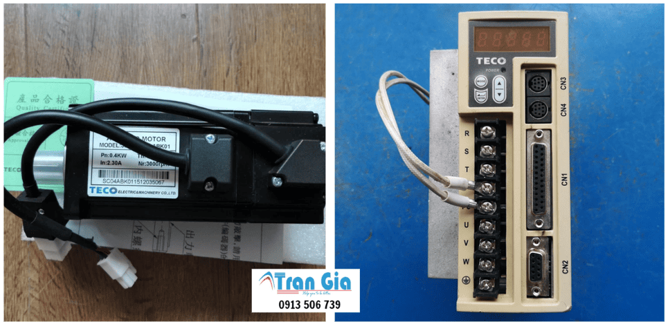 Công Ty Sửa chữa Servo Teco Không Lên nguồn, Không lên hình với linh kiện chính hãng xử lí gấp 24H