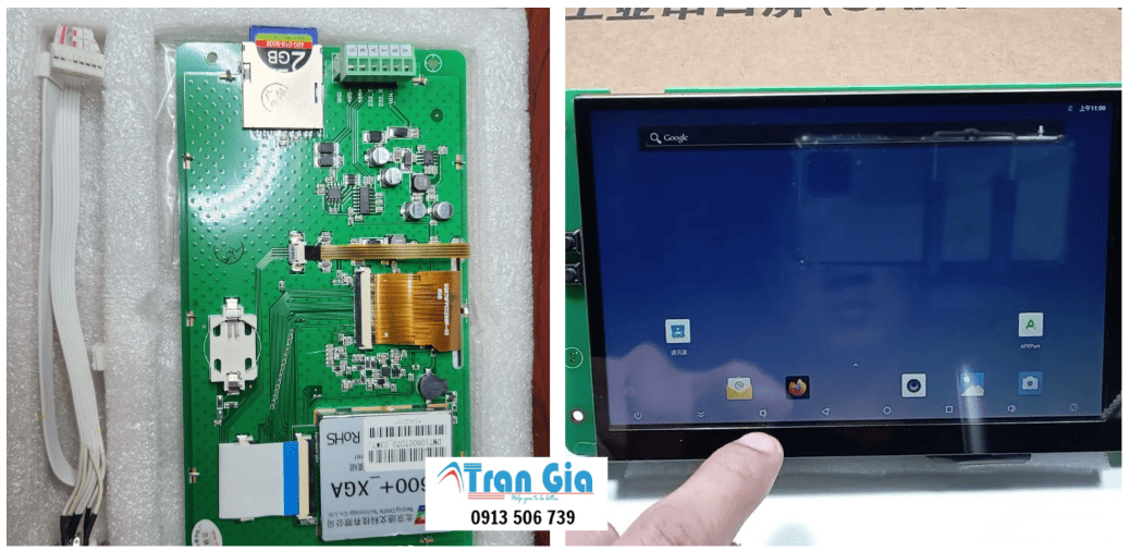 Chuyên nhận sửa chữa, thay linh kiện màn hình cảm ứng HMI ACT Model: ACT6070C-B Serial: 0121 liệt cảm ứng, bị ố, sọc màn hình giá cả phải chăng