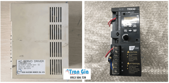 Công Ty Sửa chữa Servo Teco Không Lên nguồn, Không lên hình với linh kiện chính hãng xử lí gấp 24H