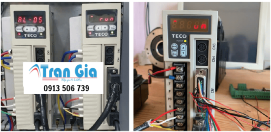 Công Ty Sửa chữa Servo Teco Không Lên nguồn, Không lên hình với linh kiện chính hãng xử lí gấp 24H
